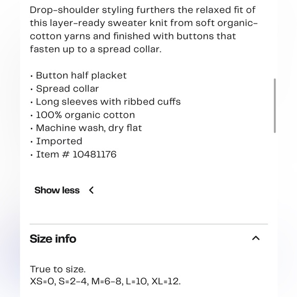 Reformation Brooklyn Organic Cotton Sweater - Picture 5 of 9